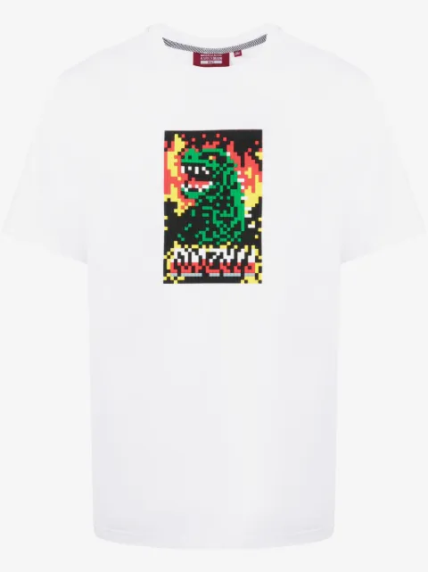 Mostly Heard Rarely Seen 8-Bit The Monster Attacks cotton T-shirt