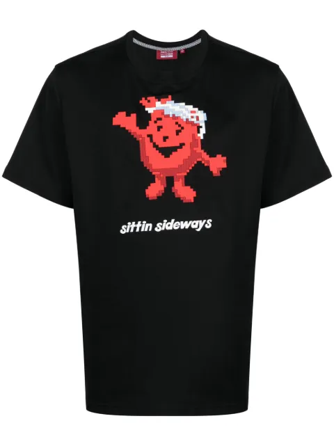 Mostly Heard Rarely Seen 8-Bit graphic-print cotton T-shirt 