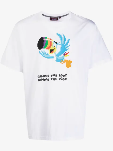 Mostly Heard Rarely Seen 8-Bit Give Me The Loop cotton T-shirt