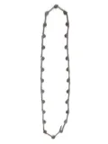 Guidi hook-chain necklace - Silver