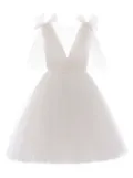 Tulleen Aspen tulle-panels dress - White