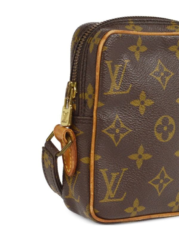 Louis Vuitton 1990 Pre-owned Monogram Mini Danube Shoulder Bag - Brown