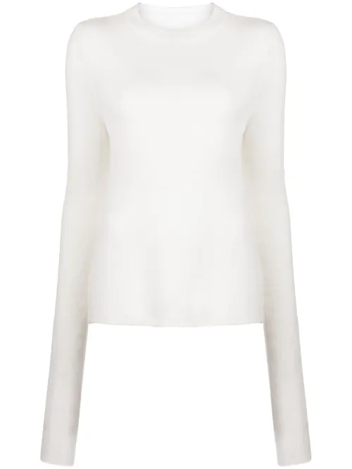 Pull en maille fine à effet de transparence - Low Classic - Modalova
