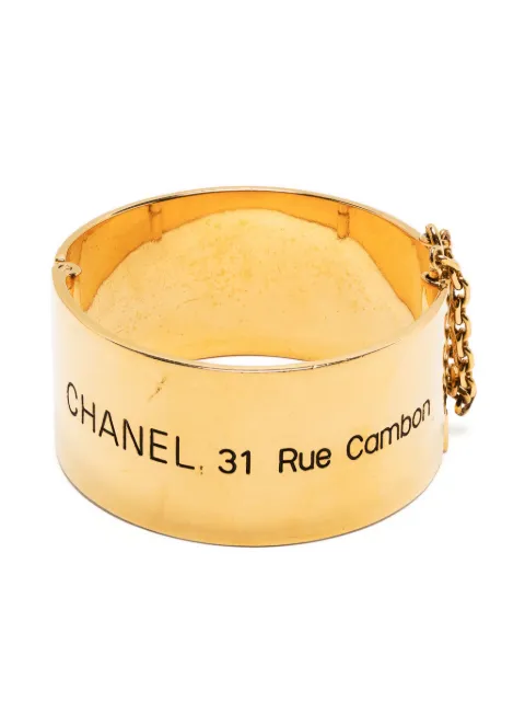 CHANEL Pre-Owned 1990s Rue Cambon bangle