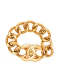 CHANEL Pre-Owned 1996 CC turn-lock bracelet - Gold