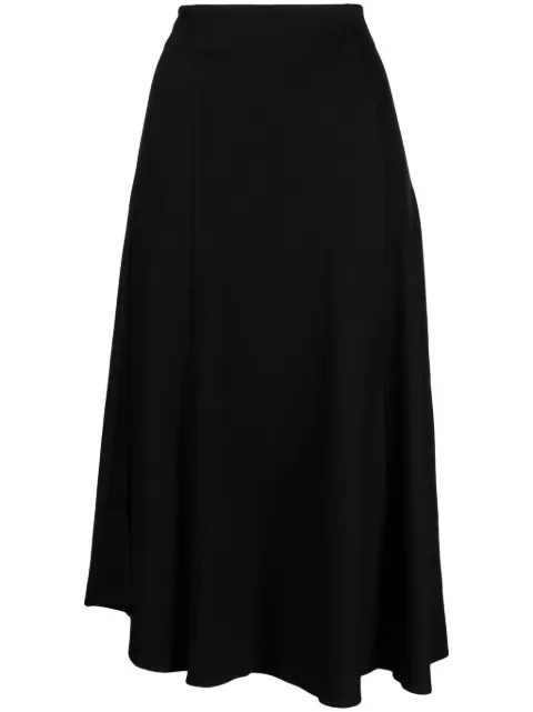 b+ab asymmetric midi skirt 