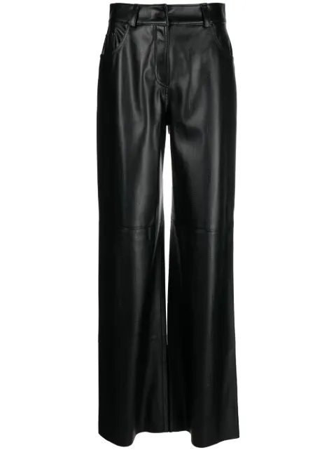 HUGO pantalones anchos con diseño recto 