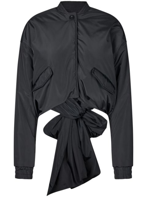 Cecilie Bahnsen Ubon bow-detail bomber jacket
