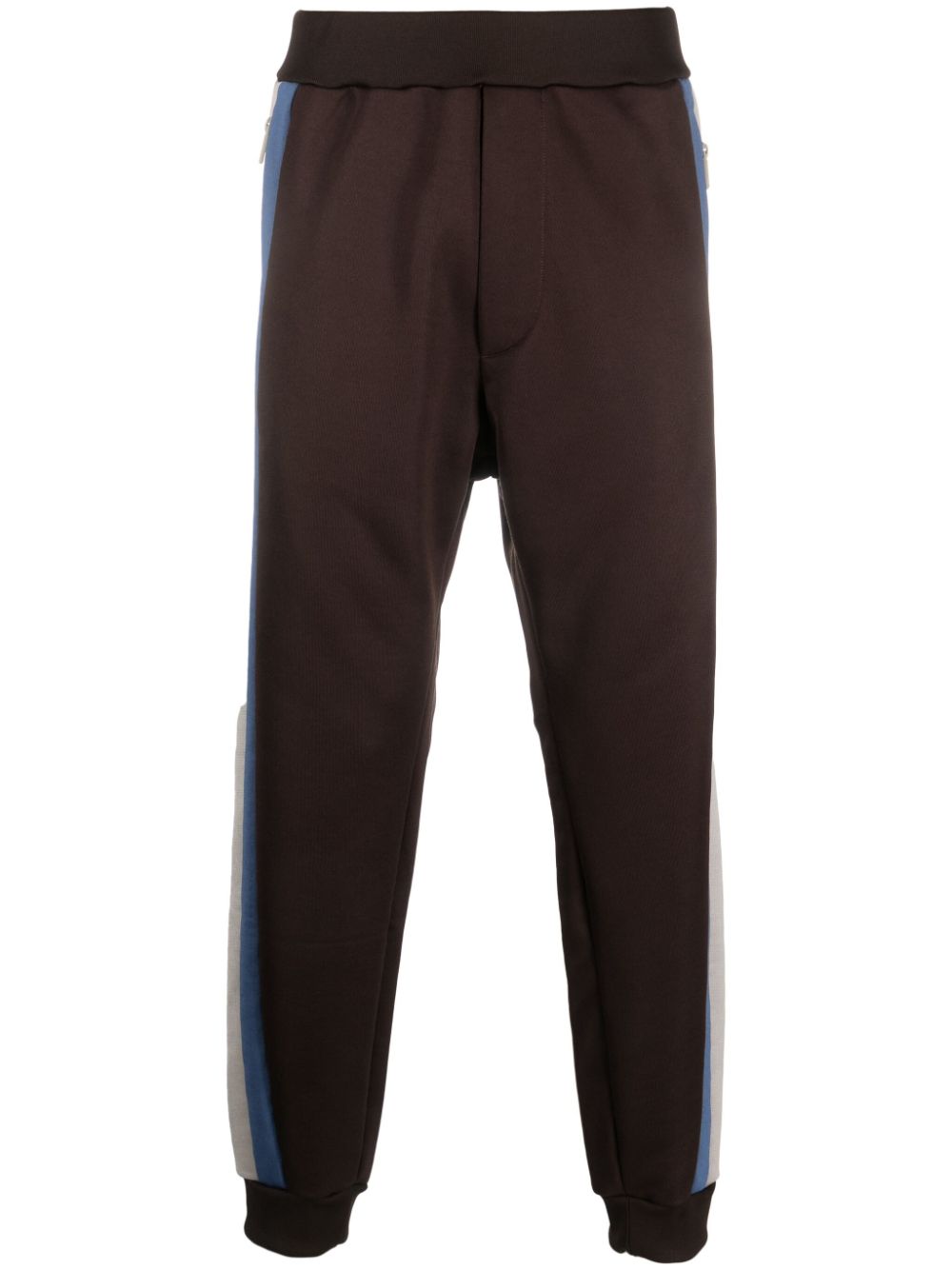 DSQUARED2 colour-block panel track pants - Brown