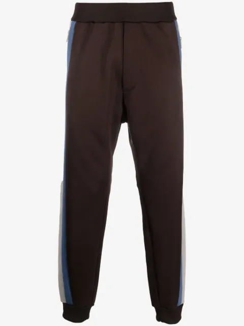 DSQUARED2 colour-block panel track pants
