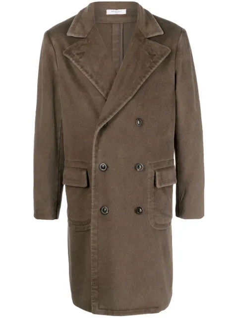 Boglioli abrigo de cachemira con doble botonadura