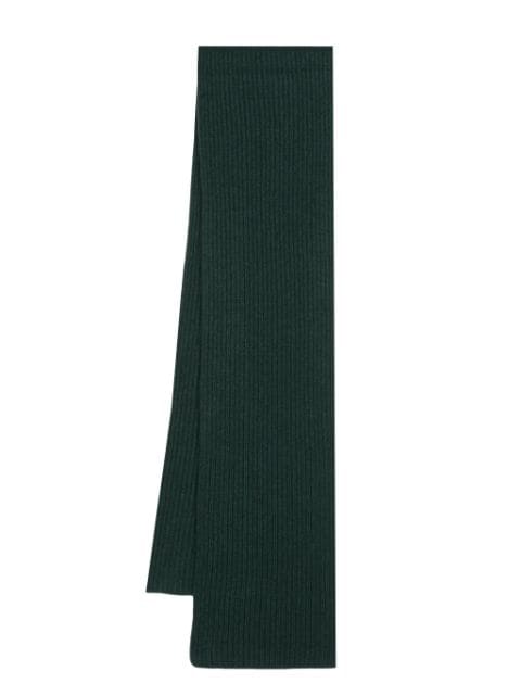 Boglioli ribbed-knit cashmere scarf