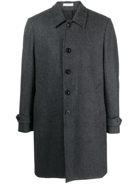 Boglioli single-breasted wool coat