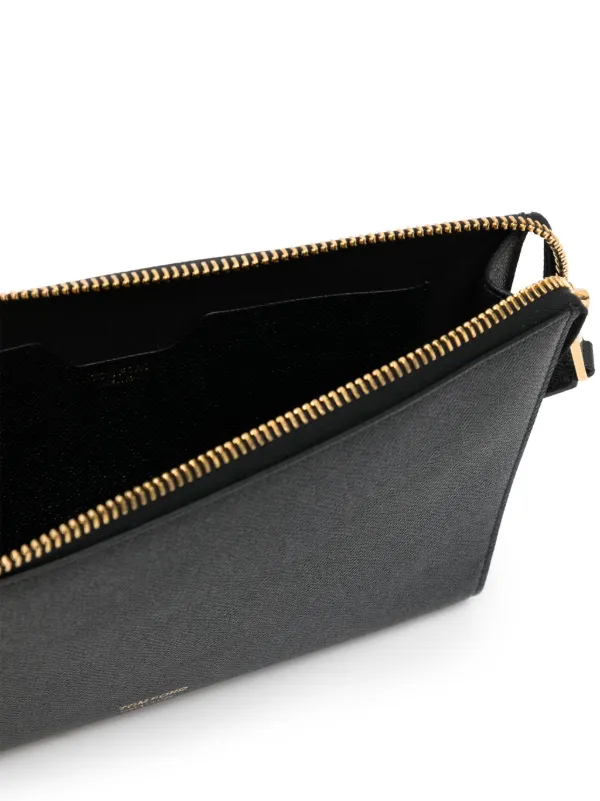 TOM FORD Black Leather Pouch