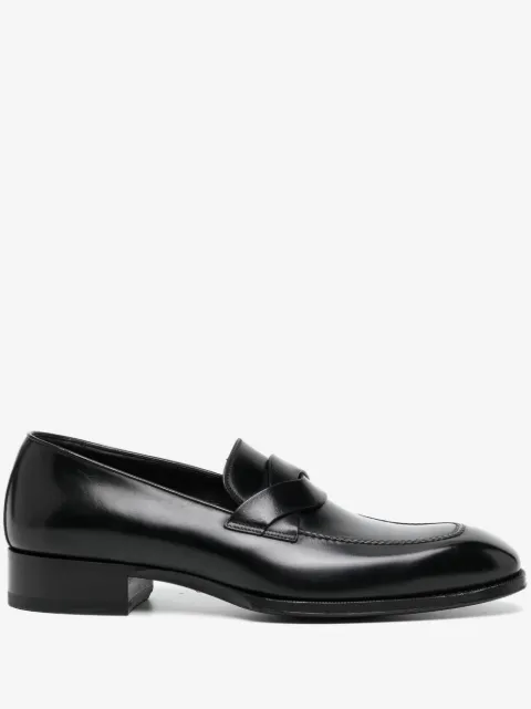 TOM FORD leather loafers