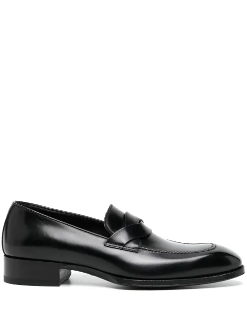 TOM FORD mocassins en cuir - Noir - TOM FORD - Modalova