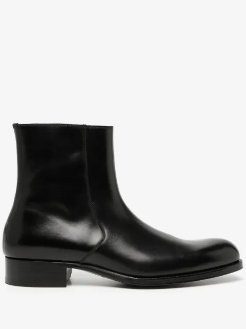 TOM FORD Edgar leather ankle boots