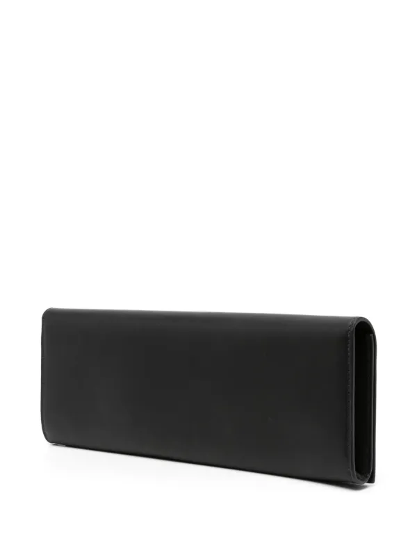 【Rick Owens】レザー クラッチ（ブラック） Rick Owens レザー クラッチバッグ | ブラック | FARFETCH JP