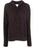 Allude hooded cardigan - Brown