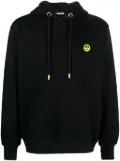 BARROW logo-print cotton hoodie - Black