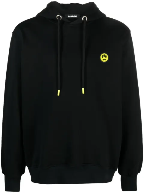 BARROW logo-print cotton hoodie
