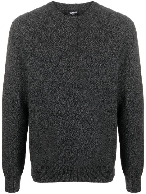 Versace Greca-trim cashmere jumper Men