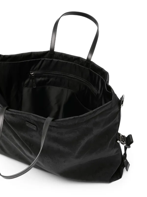 Versace Neo Nylon Jacquard Tote Bag Farfetch