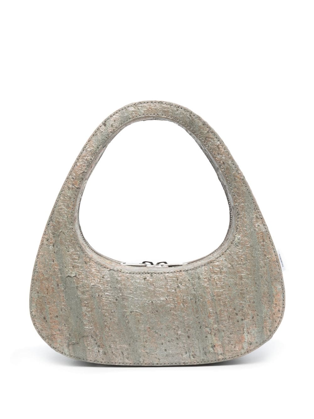 Swipe stone-effect tote bag