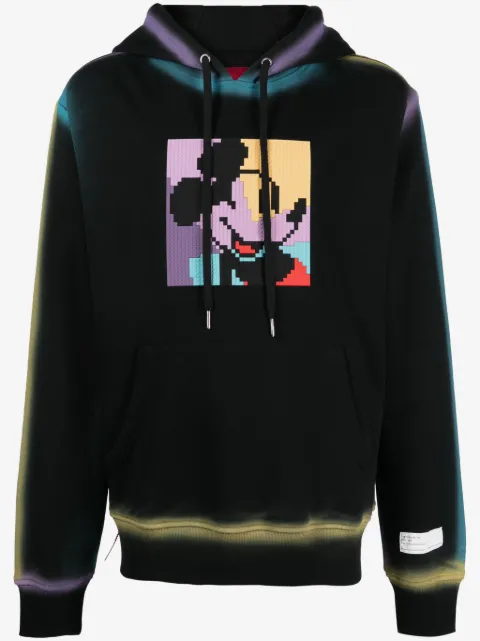 Mostly Heard Rarely Seen 8-Bit Legendary Mouse graphic-print cotton hoodie