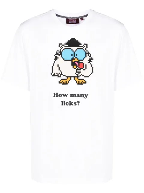 Mostly Heard Rarely Seen 8-Bit How Many Licks cotton T-shirt