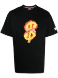 Mostly Heard Rarely Seen 8-Bit Money Sign cotton T-shirt - Black