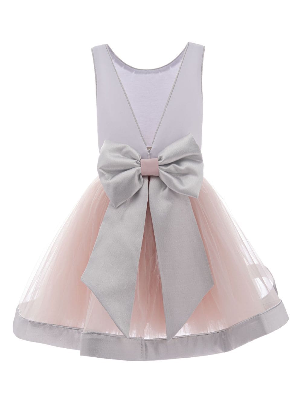 Tulleen Emory bow-detailing dress - Beige