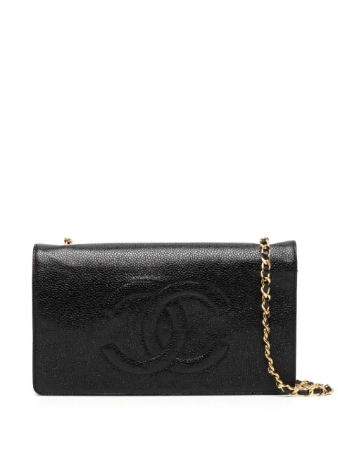 HOT SALE CHANEL 1997 Chain shoulder wallet Women