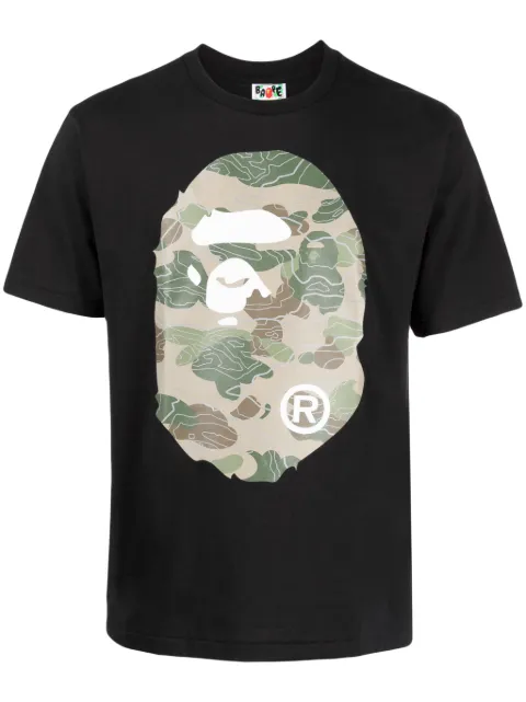 A BATHING APE® graphic-print cotton T-shirt