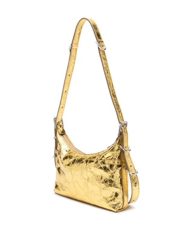 Givenchy Voyou レザー ショルダーバッグ ミニ | ゴールドトーン