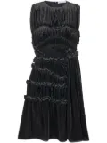 Cecilie Bahnsen Uki pleated midi dress - Black