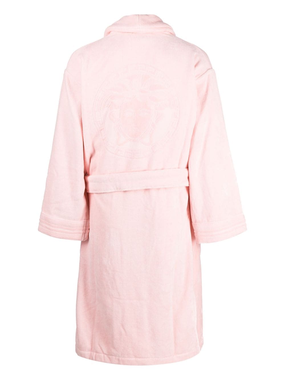 Versace Medusa Head-motif cotton robe - Roze