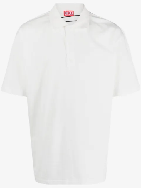 Diesel T-Vort-Megoval-D cotton polo shirt