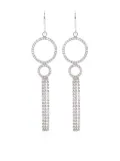 ISABEL MARANT Disco Ring earrings - Silver