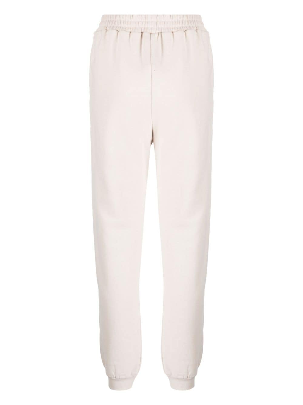 Shop Dondup Logo-patch Track Pants In Neutrals