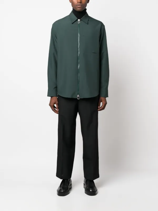 OAMC Ian zip-up Shirt - Farfetch