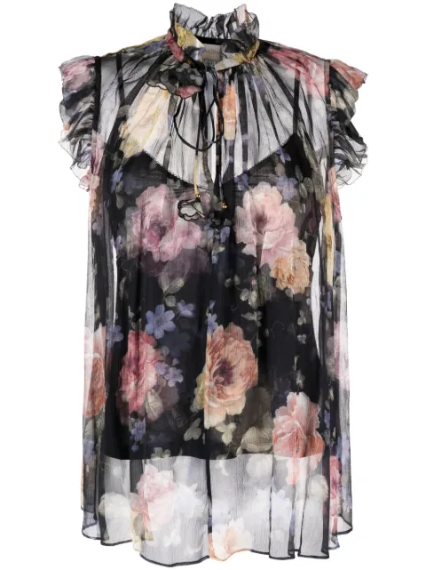 ZIMMERMANN top de seda Luminosity