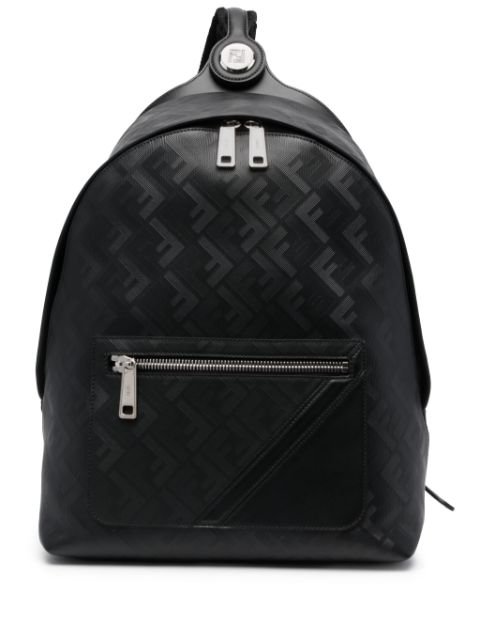FENDI Chiodo Shadow leather backpack