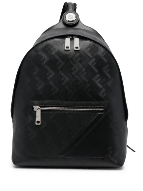FENDI sac à dos Chiodo Shadow en cuir
