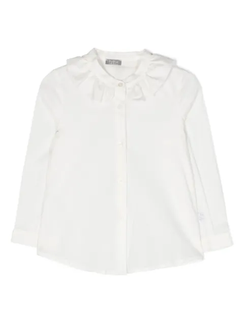 Il Gufo camisa con cuello fruncido