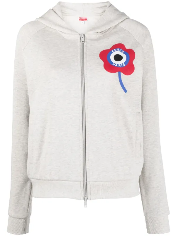 Kenzo outlet zip hoodie