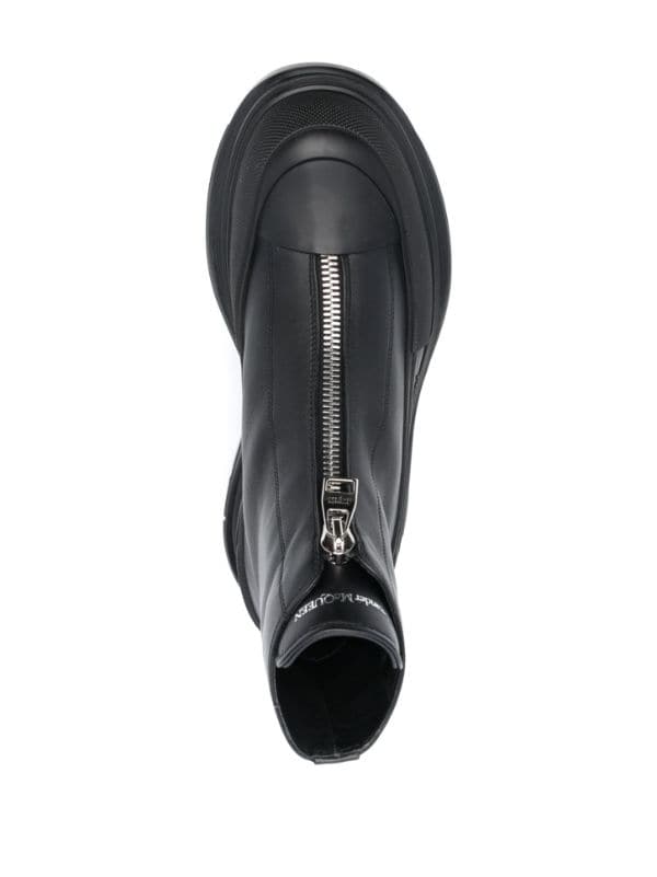 Alexander McQueen Tread Slick Boot Black