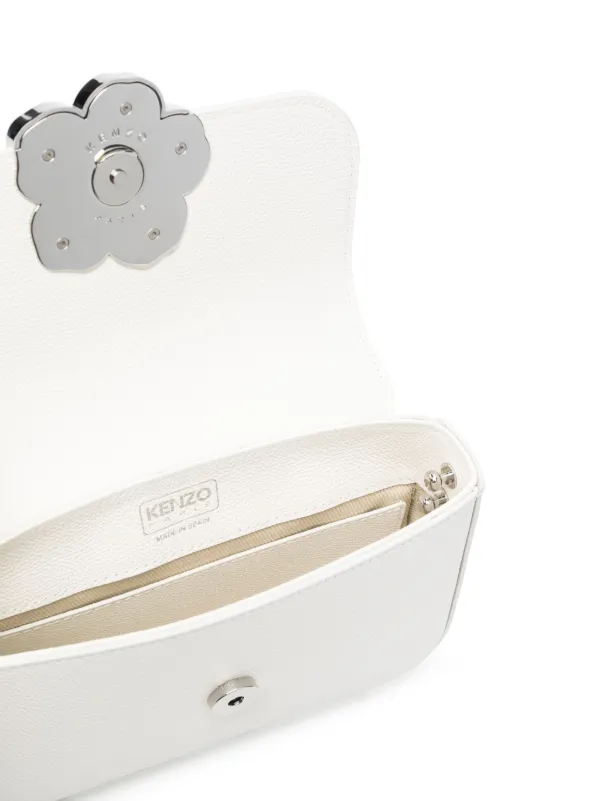 Kenzo Boke Flower Leather Shoulder Bag - Farfetch