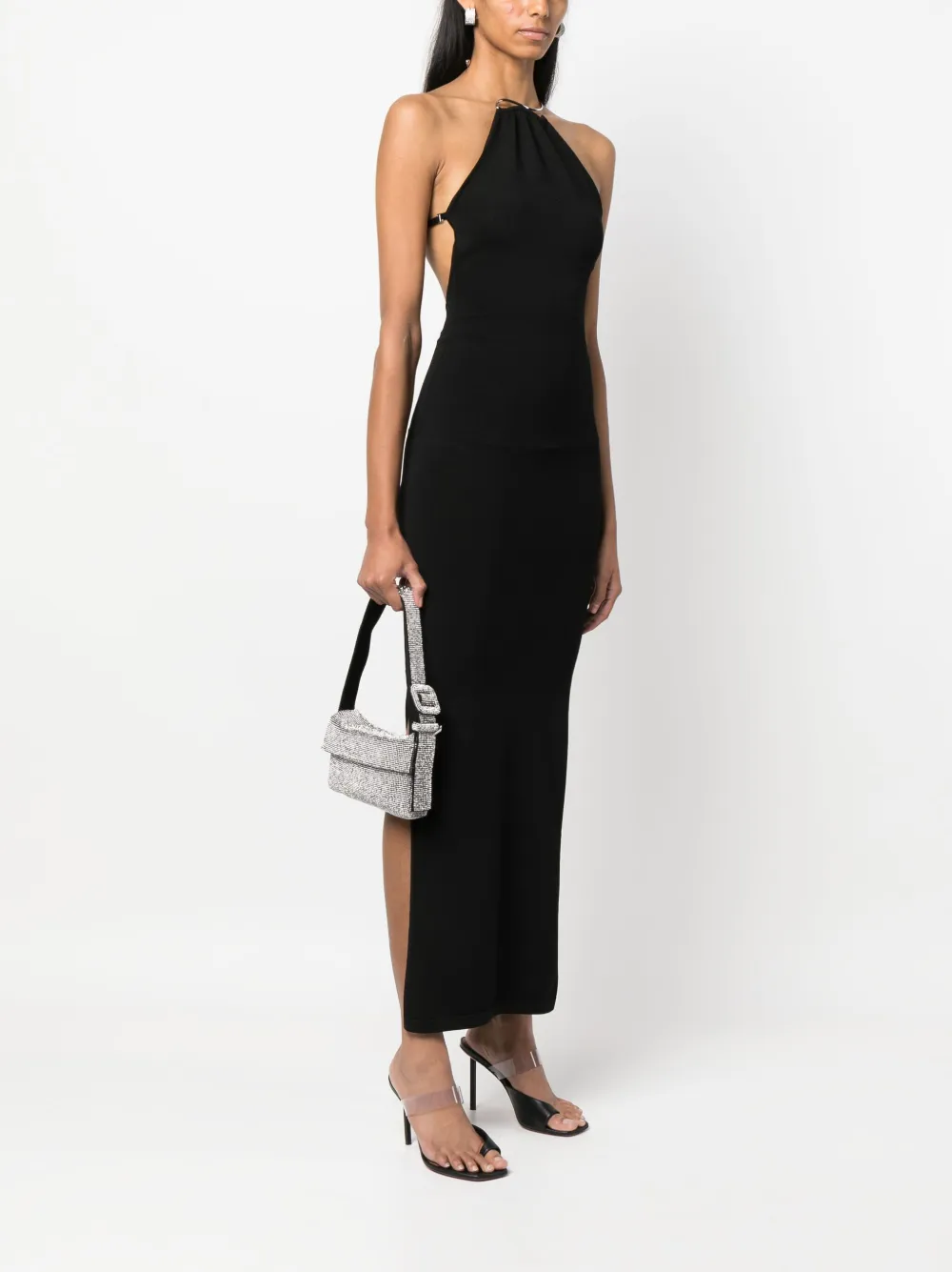 Benedetta Bruzziches Vittissima mesh shoulder bag - Zilver