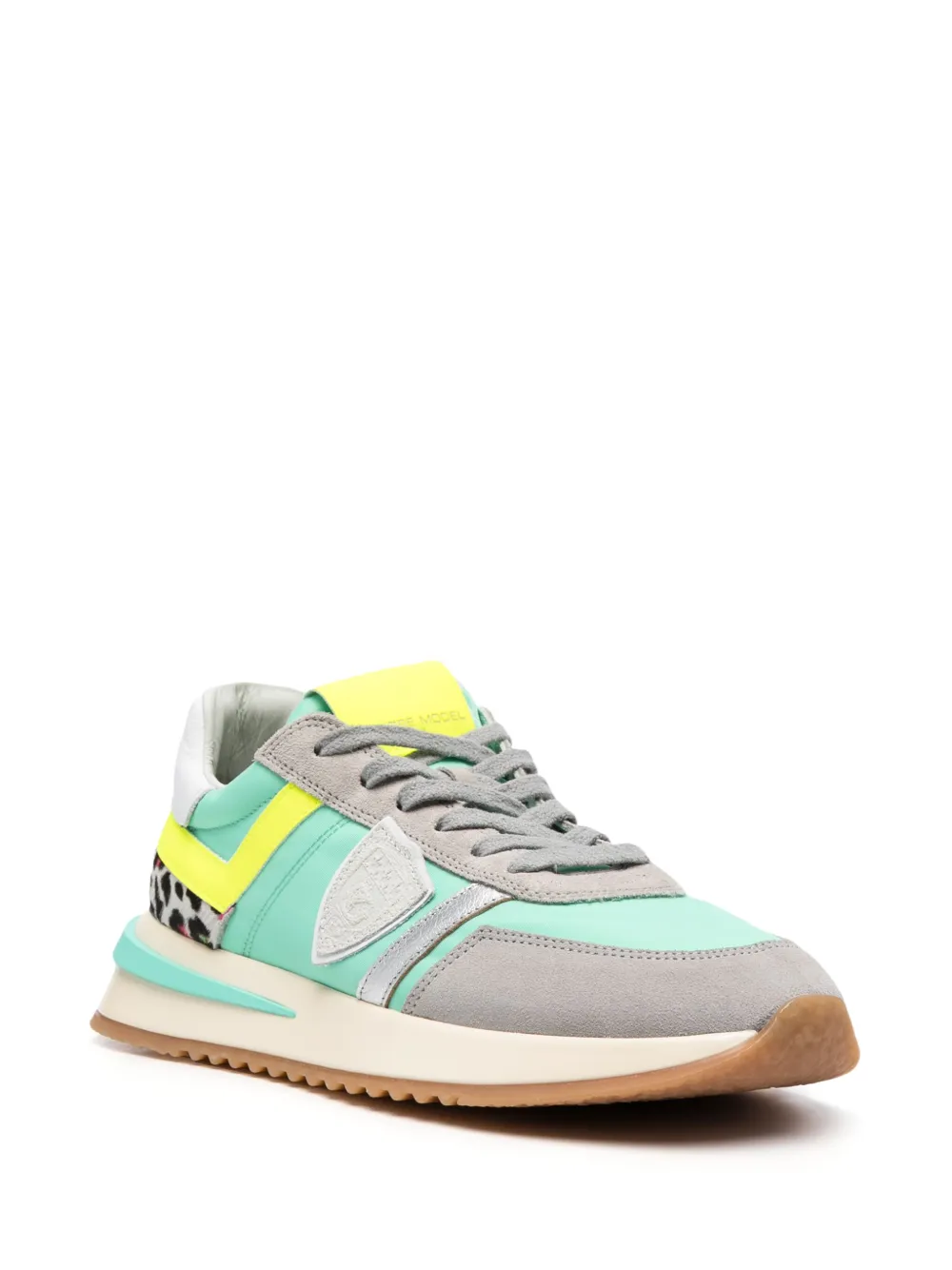 Philippe Model Paris Tropez 2.1 Animalier Pop sneakers Groen